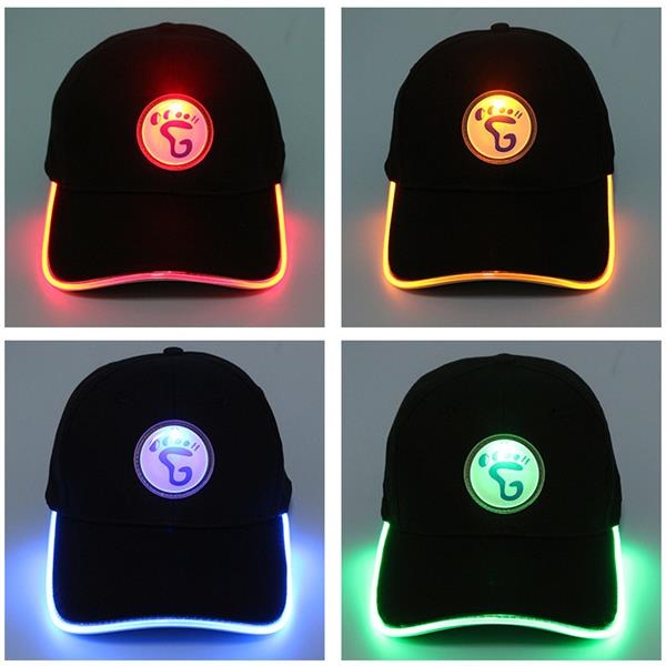 LED baseball cap