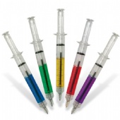 Syringe ballpoint pen