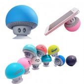 Portable Mushroom Head Bluetooth Sucker Speaker