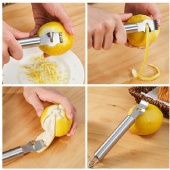Stainless Steel Lemon Citrus Zester