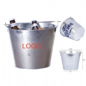 5 Liter Galvanized Metal Ice Bucket