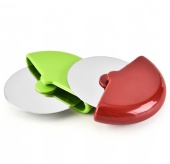 Stainless Steel Roller Pizza Knife