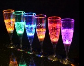 5oz LED Champagne plastic cup