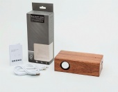 Wooden   Magnetic induction Smart Speaker