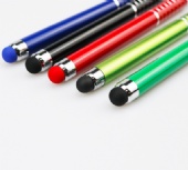 Custom touch screen ballpoint pen