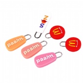 Custom PVC Charm Zipper Pulls