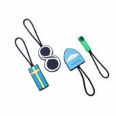 Custom PVC Charm Zipper Pulls