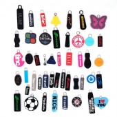 Custom PVC Charm Zipper Pulls