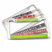 Stainless Steel License Plate Frames
