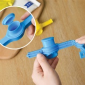 Food Bag Clip with Lid Pour Spouts