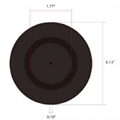 Vinyl Record Coasters Coffee Cup Mat