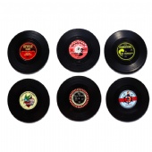 Vinyl Record Coasters Coffee Cup Mat