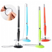 Security Pen with Chain and Adhesive Back