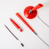 Security Pen with Chain and Adhesive Back