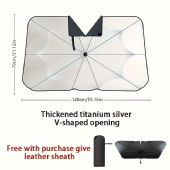 Foldable Car Windshield Sun Shade Umbrella