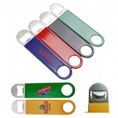 Stainless Steel Vinyl Coated Bottle Opener