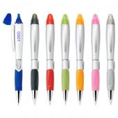 2-in-1 Highlighter with Ballpoint Pen