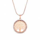 Tree Shaped Sweater Chain Necklace