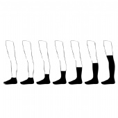 Customized Jacquard Knit Cotton Socks