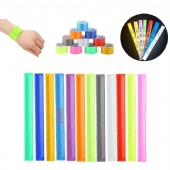 PVC Reflective Slap Bracelet