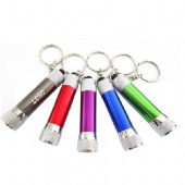 Mini 5 LED Flashlight With Keychain