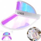 Colorful sun visor cap