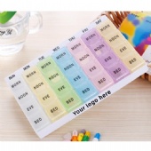 7-day 28 compartments Pill Organizer
