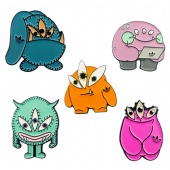 Alloy Painted Lapel Pins Commemorative Badge/Button