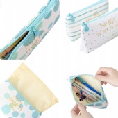Canvas Zipper Pencil Bag