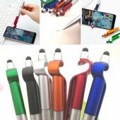 Rotating Retractable Stylus Ballpoint Pen