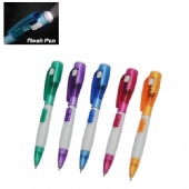 Ballpoint Pen With Flashlight