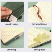 A7 PU Leather Pocket Notebook