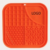 Silicone Pet Dog Lick Mat With Suction Cup
