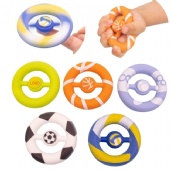 Silicone Fidget Squeeze Spinner Strengthener Toy