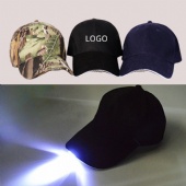 LED Flashlight Baseball Cap