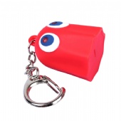 LED Light Sound Ghost Keychain